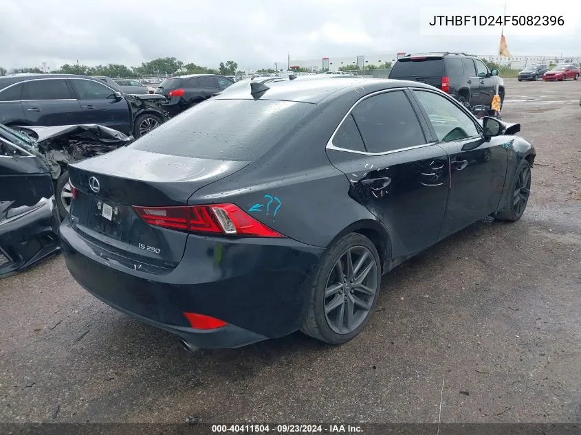 2015 Lexus Is 250 VIN: JTHBF1D24F5082396 Lot: 40411504