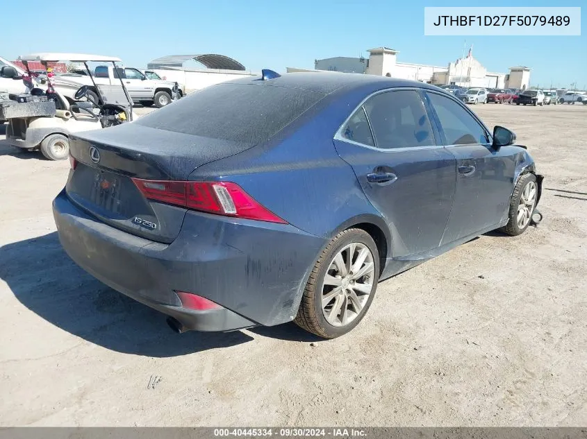 JTHBF1D27F5079489 2015 Lexus Is 250 250