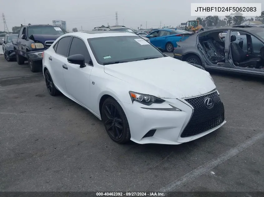 2015 Lexus Is 250 Crafted Line VIN: JTHBF1D24F5062083 Lot: 40462392