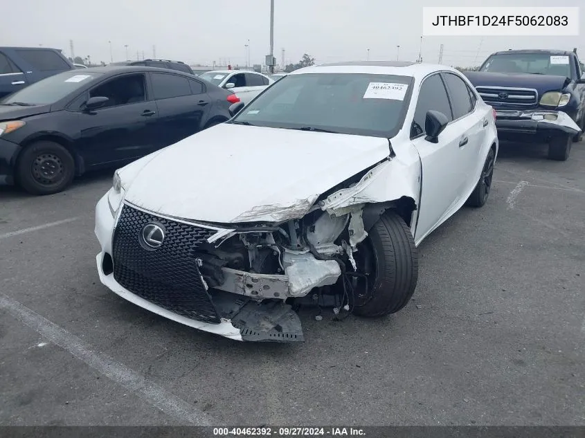 2015 Lexus Is 250 Crafted Line VIN: JTHBF1D24F5062083 Lot: 40462392