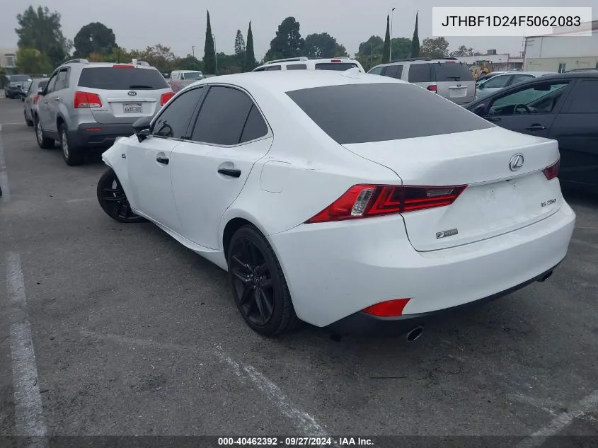 JTHBF1D24F5062083 2015 Lexus Is 250 Crafted Line