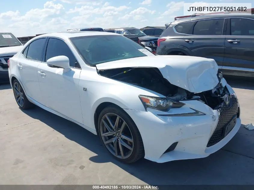 JTHBF1D27F5051482 2015 Lexus Is 250