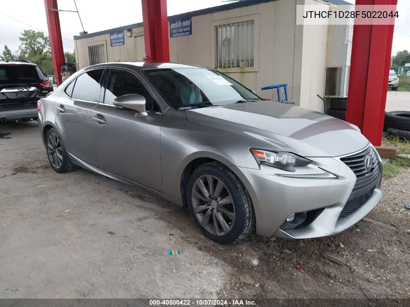 2015 Lexus Is 250 VIN: JTHCF1D28F5022044 Lot: 40500422