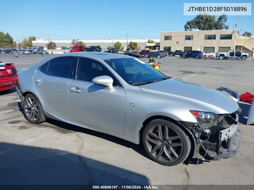 2015 Lexus Is 350 VIN: JTHBE1D28F5018896 Lot: 40806197