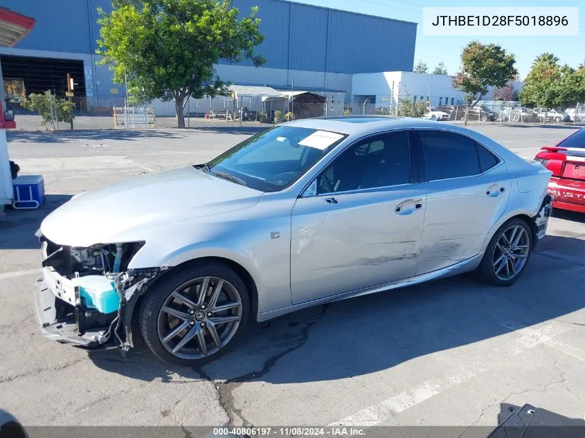 2015 Lexus Is 350 VIN: JTHBE1D28F5018896 Lot: 40806197