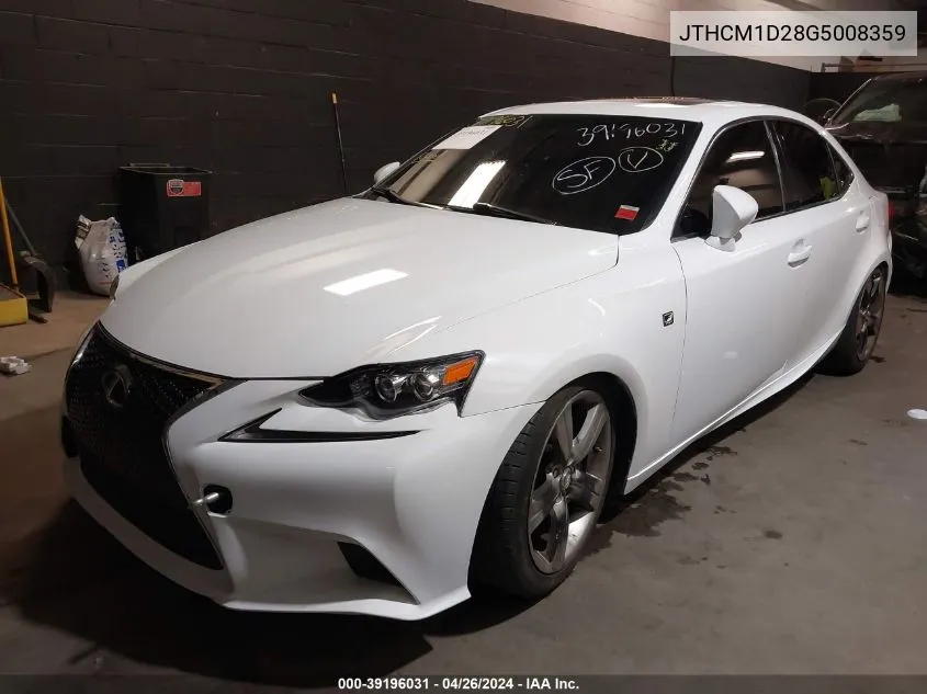 JTHCM1D28G5008359 2016 Lexus Is 300