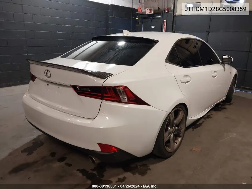 JTHCM1D28G5008359 2016 Lexus Is 300