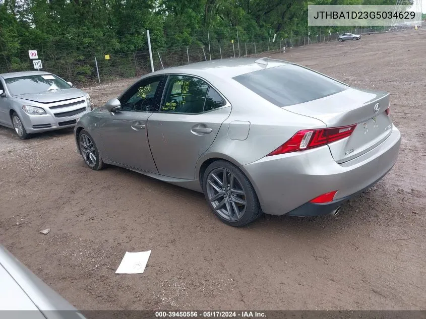 JTHBA1D23G5034629 2016 Lexus Is 200T