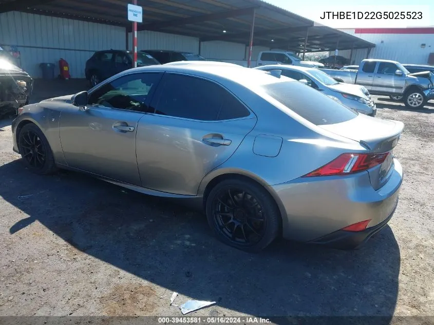 JTHBE1D22G5025523 2016 Lexus Is 350