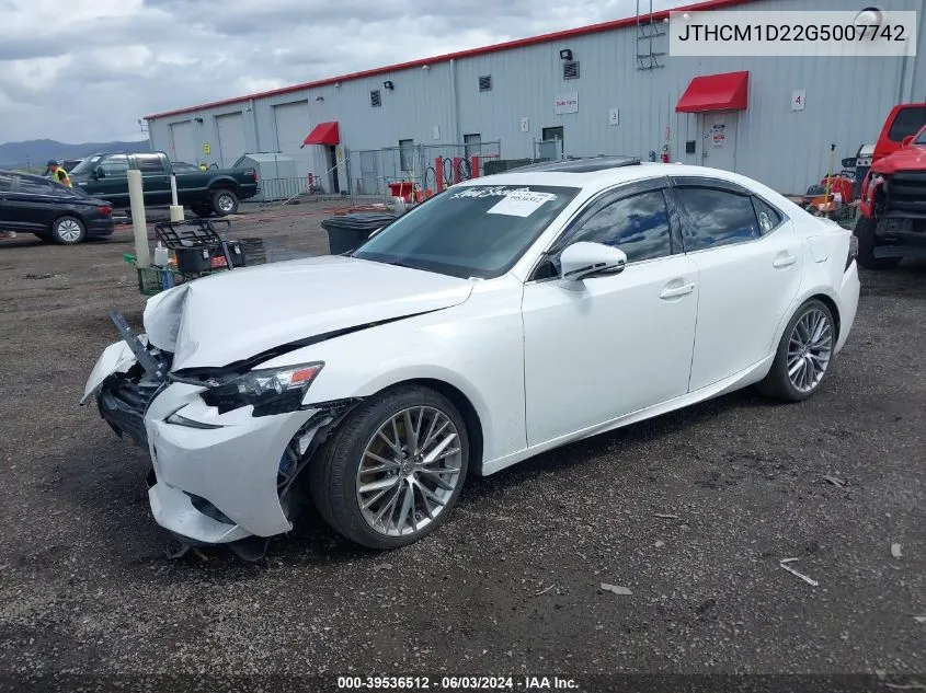 JTHCM1D22G5007742 2016 Lexus Is 300