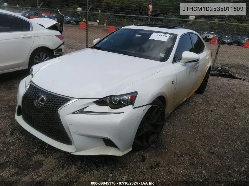 2016 Lexus Is 300 VIN: JTHCM1D25G5011509 Lot: 39845376