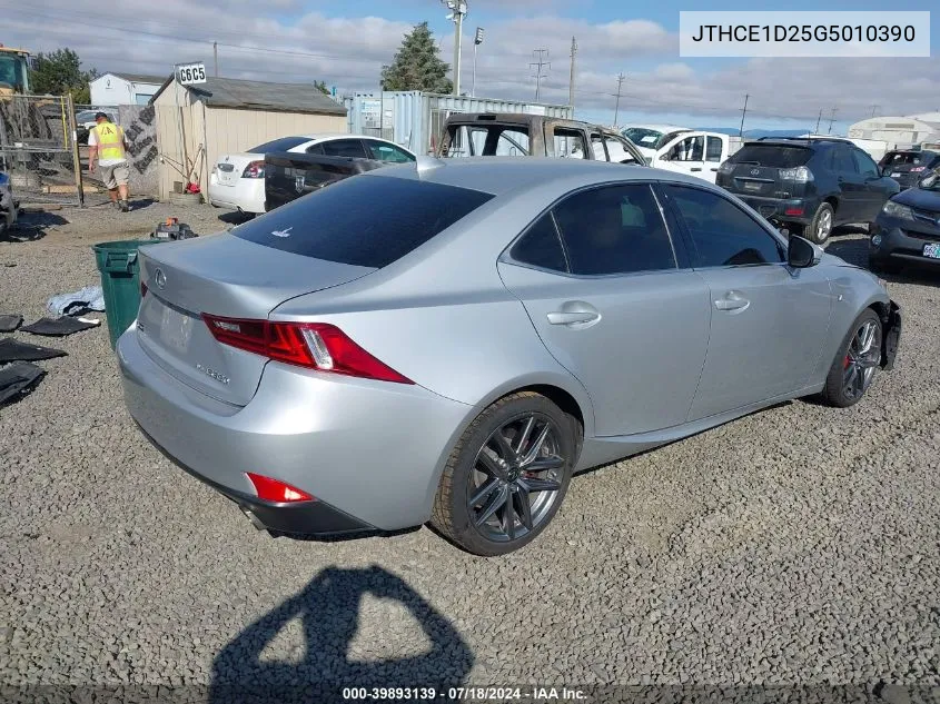 JTHCE1D25G5010390 2016 Lexus Is 350