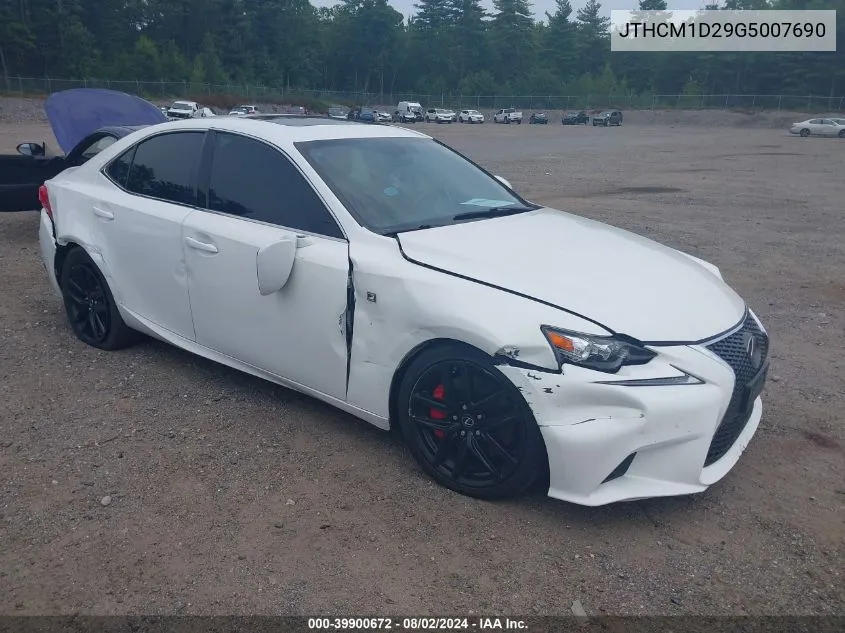 JTHCM1D29G5007690 2016 Lexus Is 300