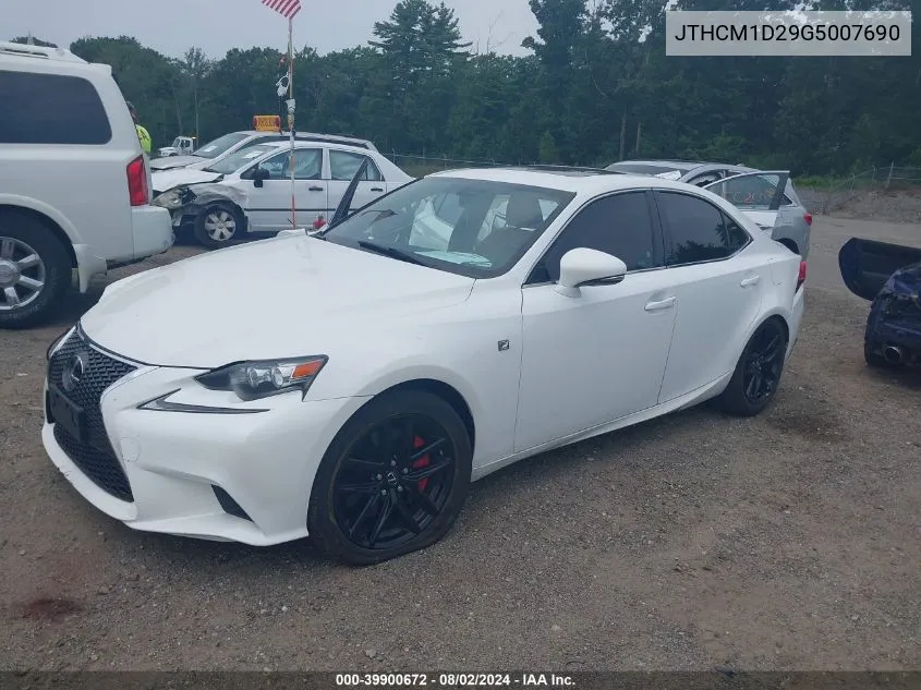 2016 Lexus Is 300 VIN: JTHCM1D29G5007690 Lot: 39900672