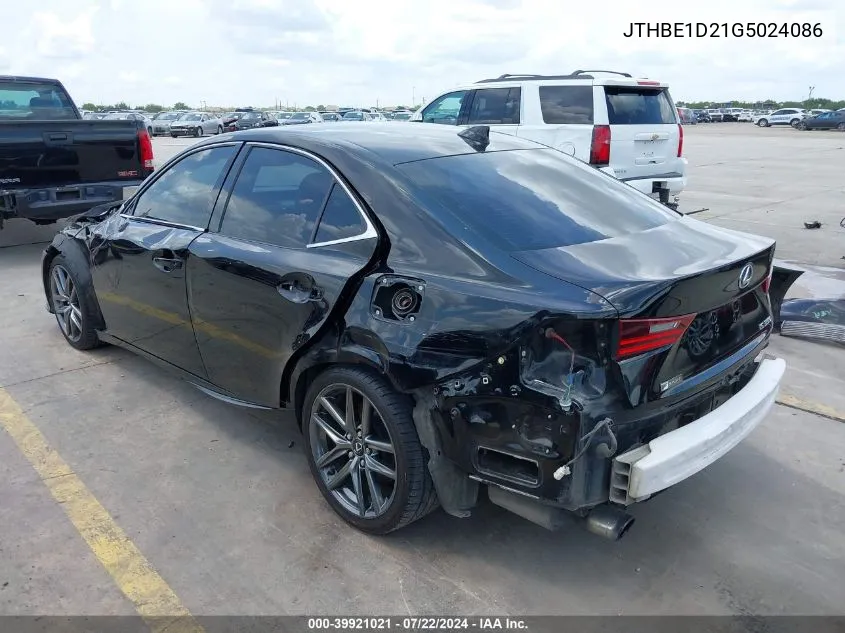 JTHBE1D21G5024086 2016 Lexus Is 350