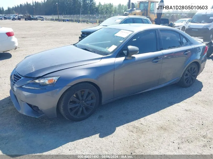 JTHBA1D28G5010603 2016 Lexus Is 200T