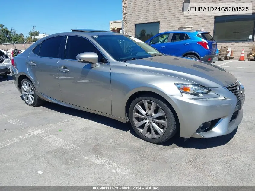 2016 Lexus Is 200T VIN: JTHBA1D24G5008525 Lot: 40111479