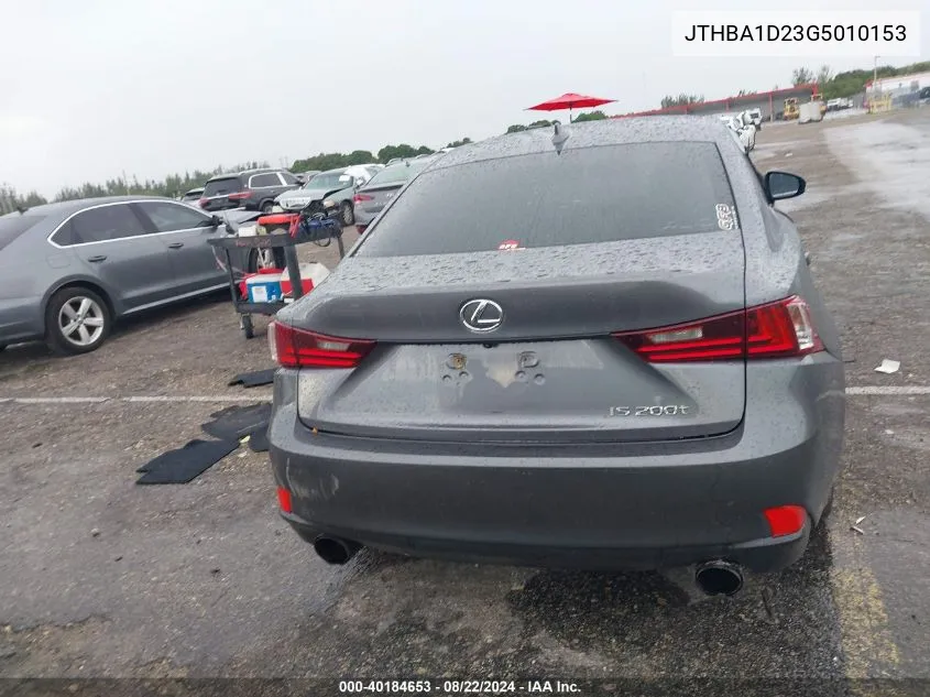 JTHBA1D23G5010153 2016 Lexus Is 200T