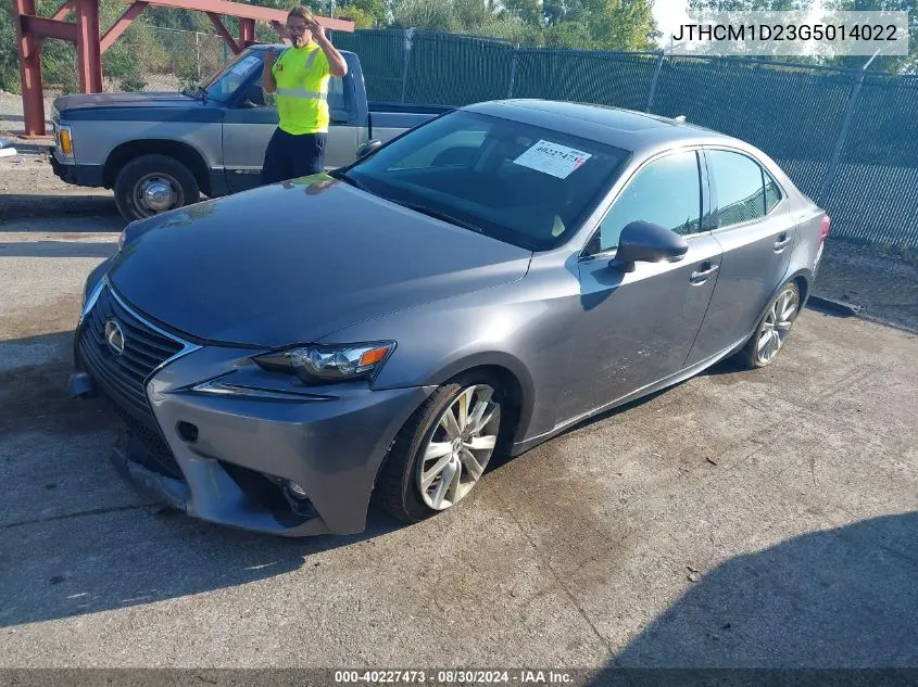 JTHCM1D23G5014022 2016 Lexus Is 300