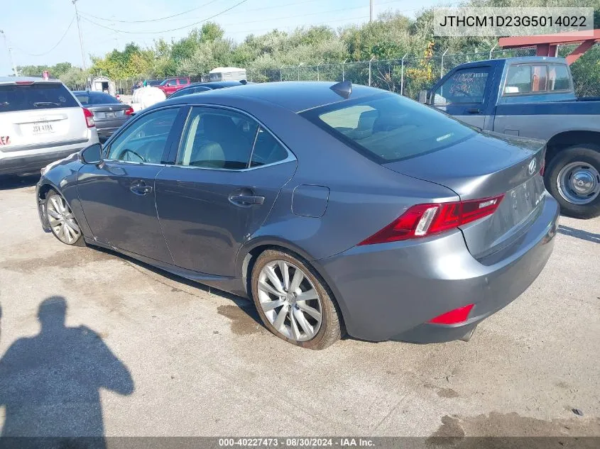 JTHCM1D23G5014022 2016 Lexus Is 300