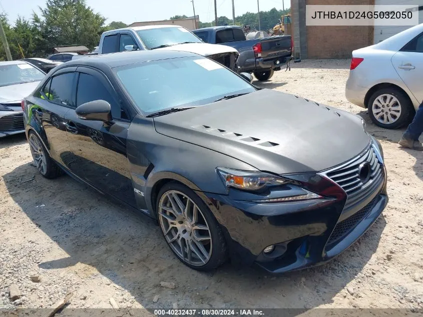 2016 Lexus Is 200T VIN: JTHBA1D24G5032050 Lot: 40232437