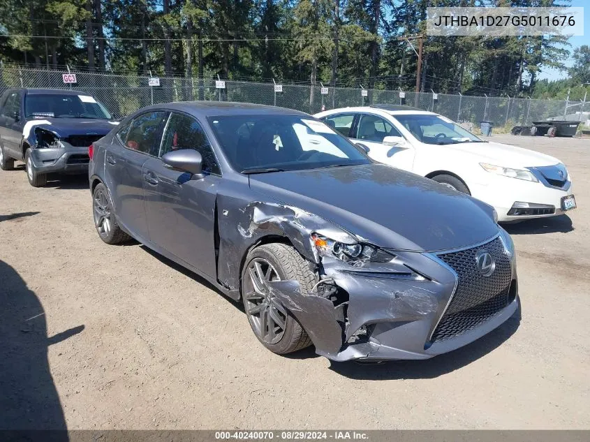 JTHBA1D27G5011676 2016 Lexus Is 200T