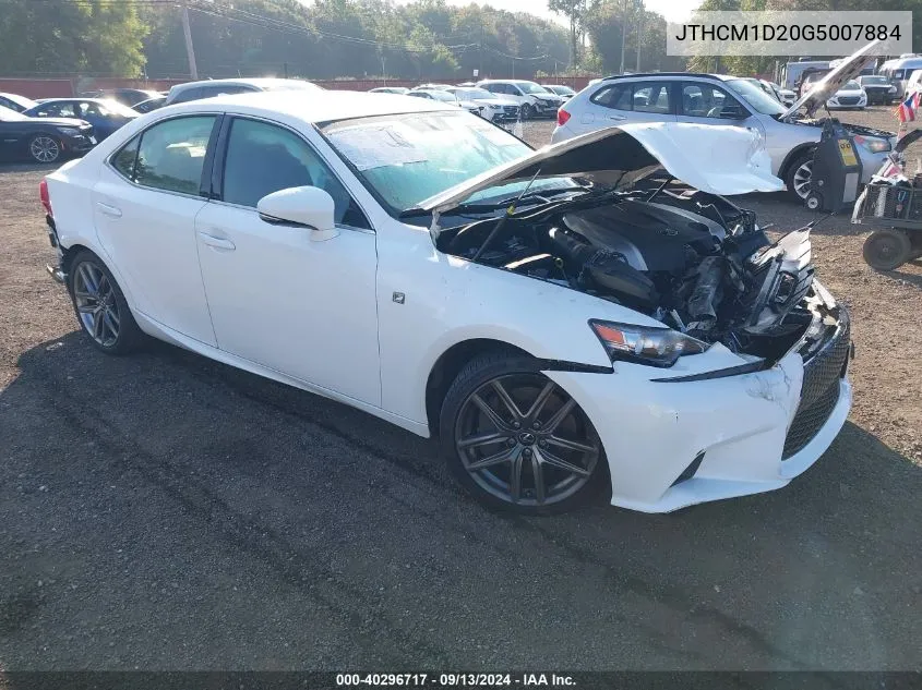 2016 Lexus Is 300 VIN: JTHCM1D20G5007884 Lot: 40296717