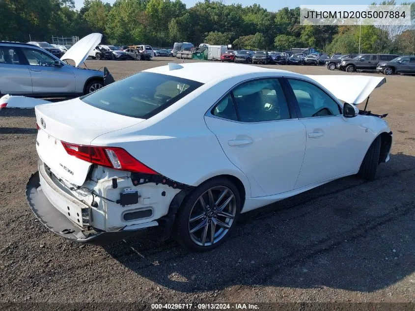 2016 Lexus Is 300 VIN: JTHCM1D20G5007884 Lot: 40296717