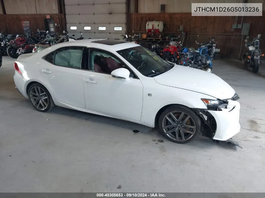 JTHCM1D26G5013236 2016 Lexus Is 300