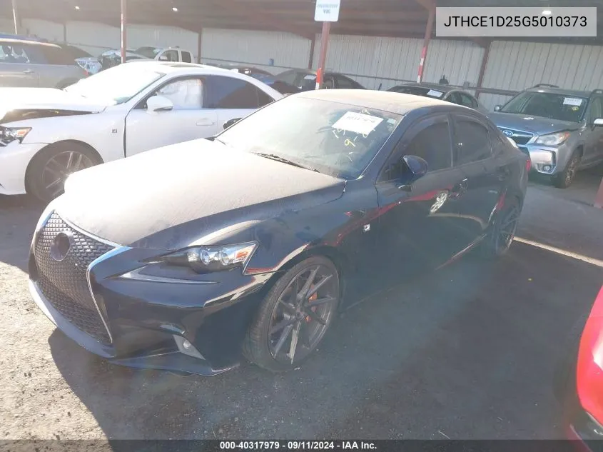 2016 Lexus Is 350 350 VIN: JTHCE1D25G5010373 Lot: 40317979