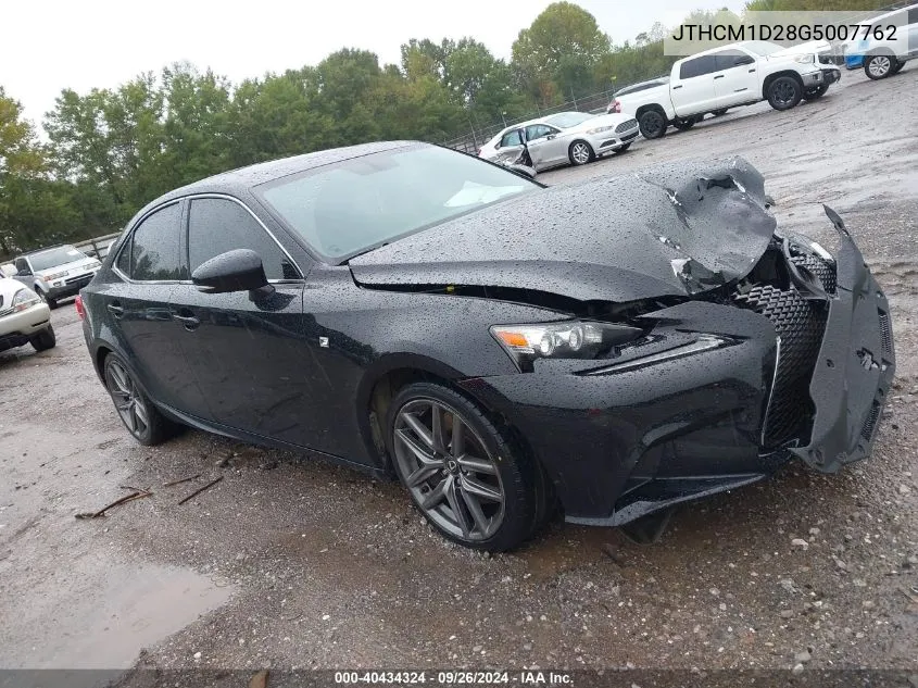 JTHCM1D28G5007762 2016 Lexus Is 300