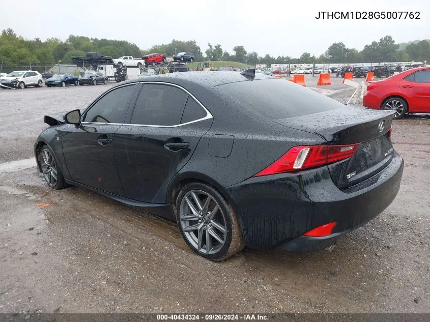 JTHCM1D28G5007762 2016 Lexus Is 300