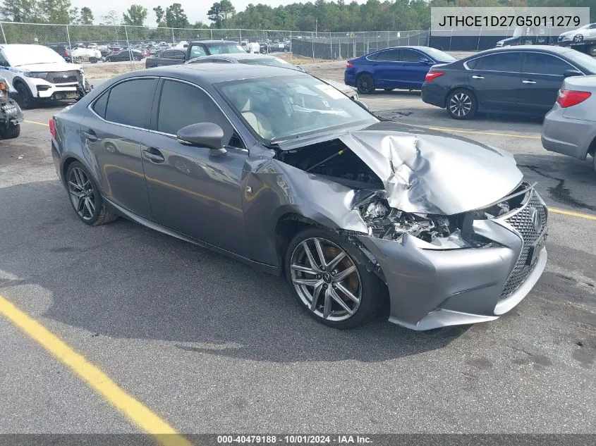 JTHCE1D27G5011279 2016 Lexus Is 350