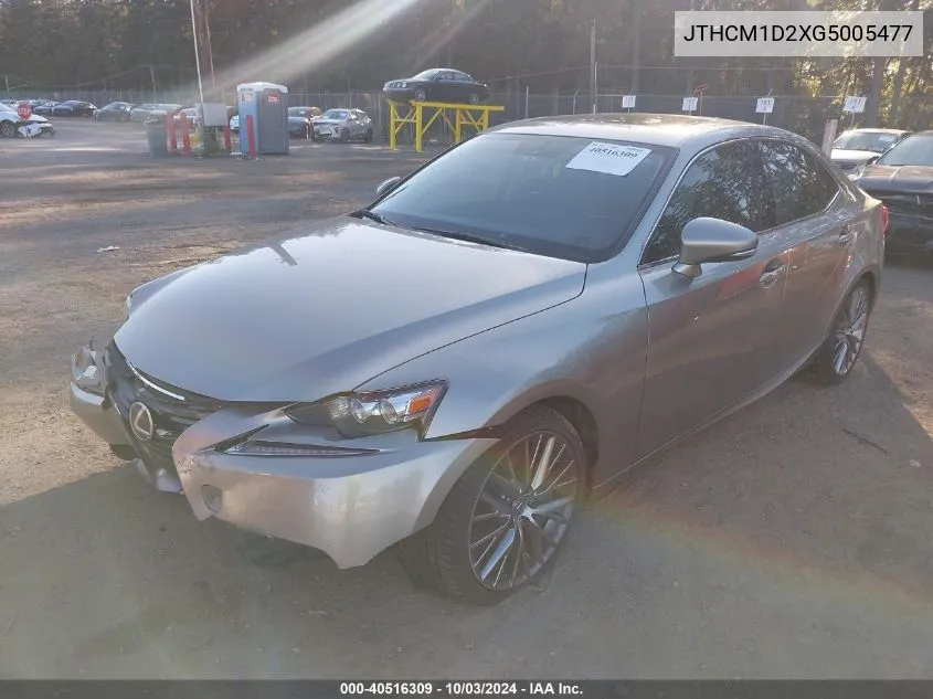 JTHCM1D2XG5005477 2016 Lexus Is 300