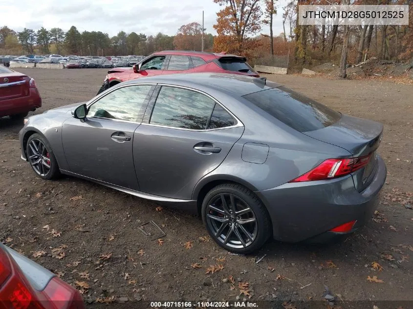 2016 Lexus Is 300 VIN: JTHCM1D28G5012525 Lot: 40715166