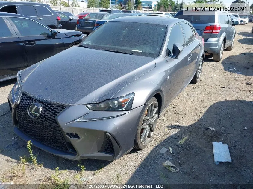 JTHCM1D2XH5025391 2017 Lexus Is 300 300