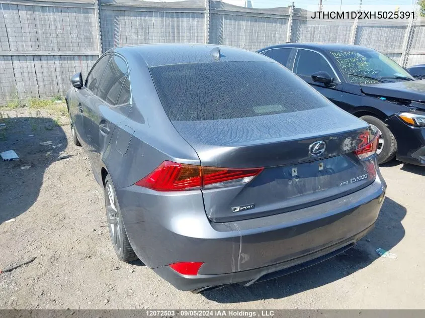 JTHCM1D2XH5025391 2017 Lexus Is 300 300