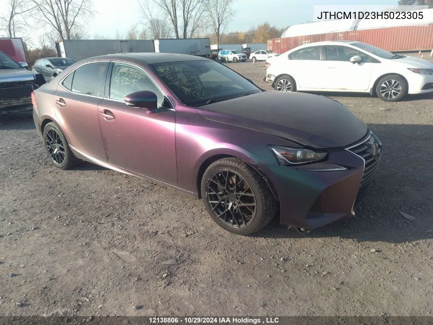 2017 Lexus Is 300 300 VIN: JTHCM1D23H5023305 Lot: 12138806