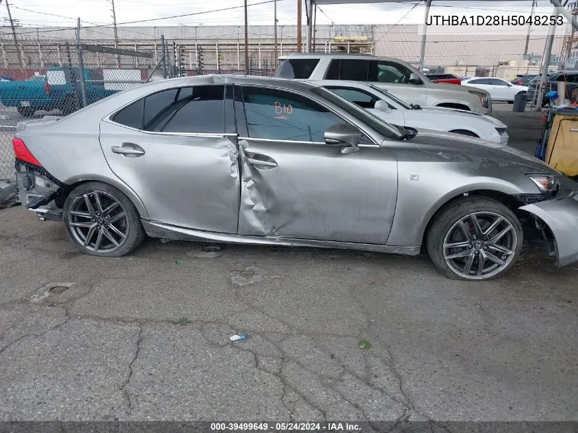 2017 Lexus Is 200T VIN: JTHBA1D28H5048253 Lot: 39499649