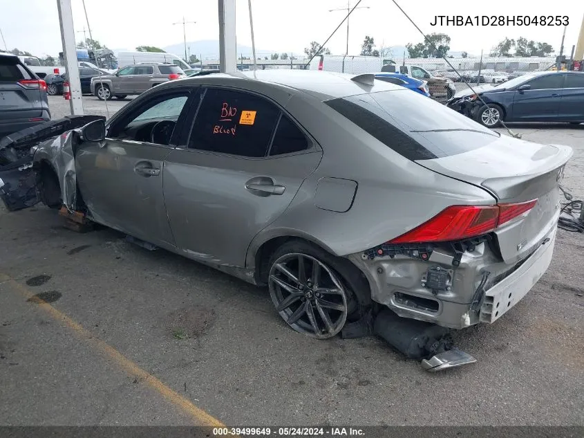 JTHBA1D28H5048253 2017 Lexus Is 200T