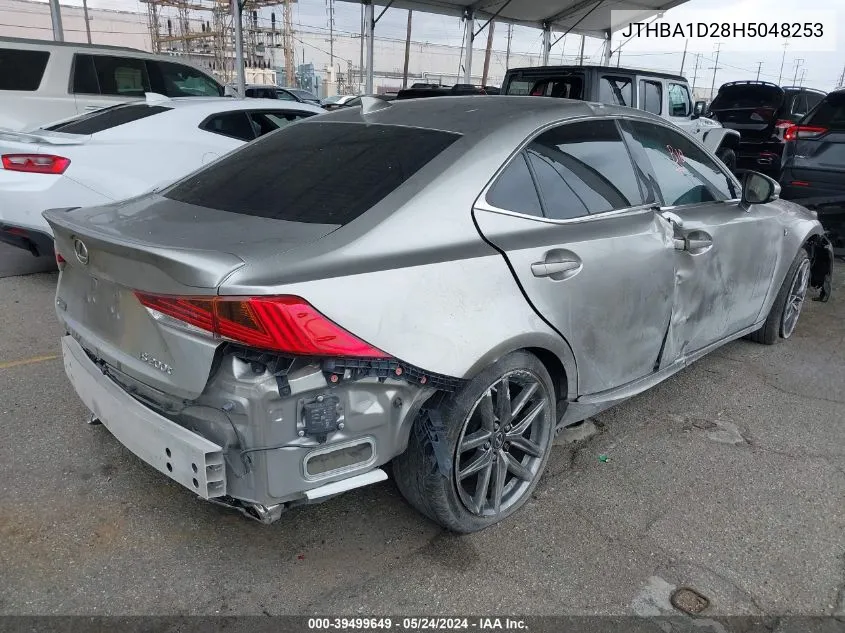 JTHBA1D28H5048253 2017 Lexus Is 200T