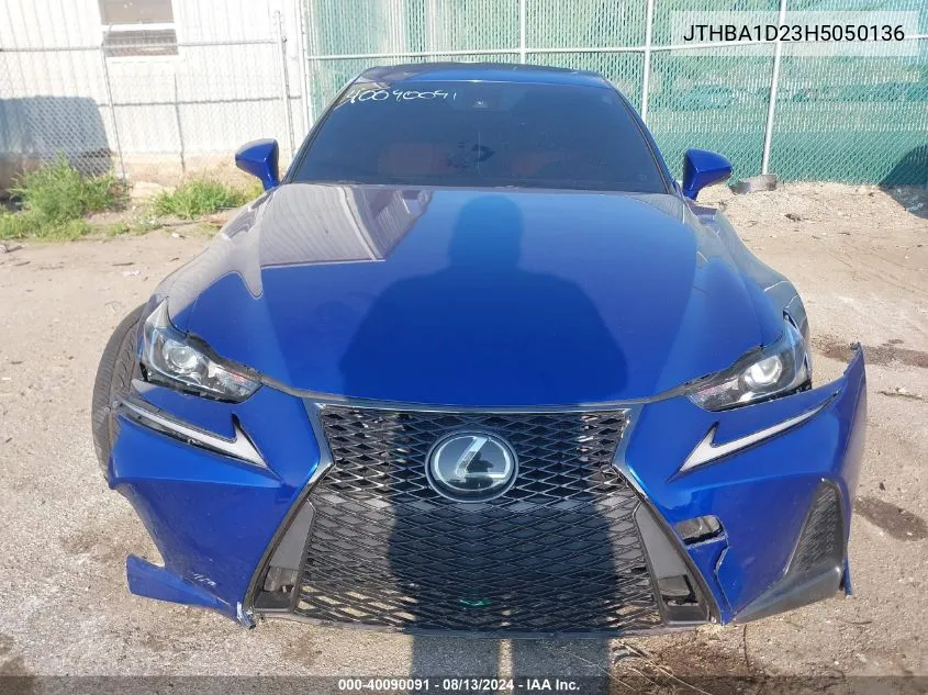 JTHBA1D23H5050136 2017 Lexus Is 200T 200T