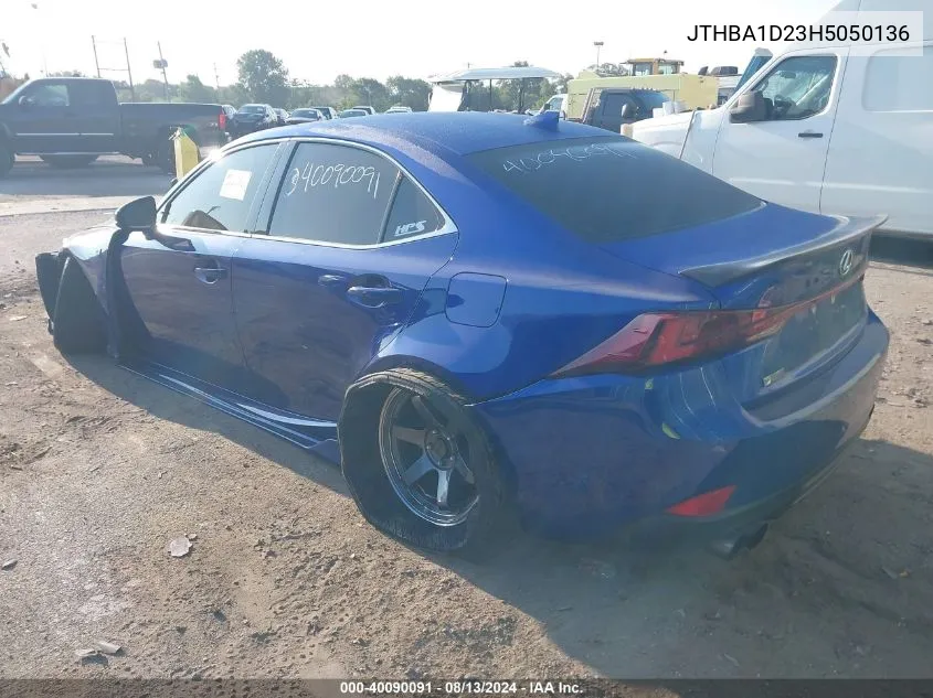 JTHBA1D23H5050136 2017 Lexus Is 200T 200T