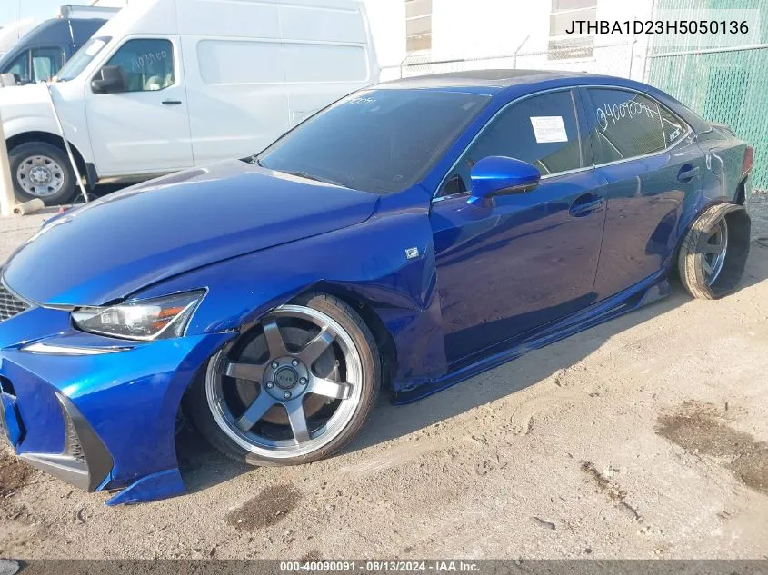 JTHBA1D23H5050136 2017 Lexus Is 200T 200T