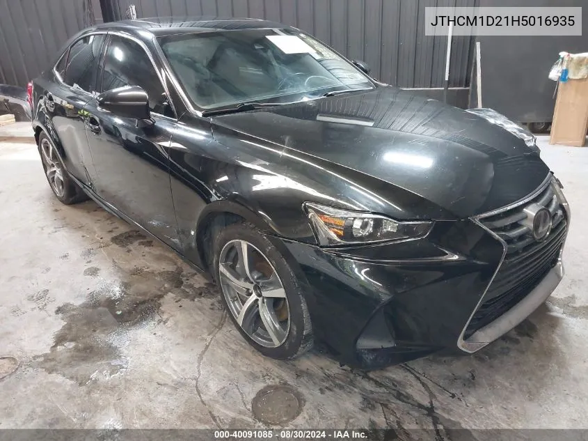 2017 Lexus Is 300 VIN: JTHCM1D21H5016935 Lot: 40091085