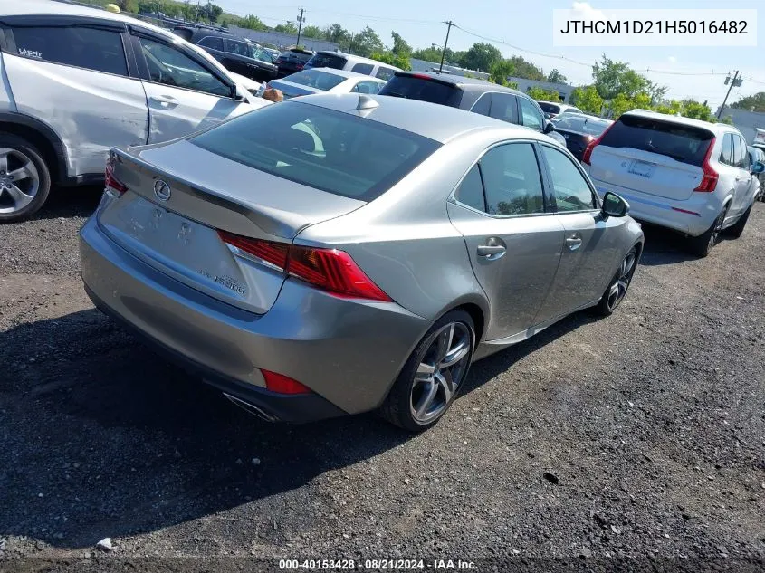 2017 Lexus Is 300 VIN: JTHCM1D21H5016482 Lot: 40153428