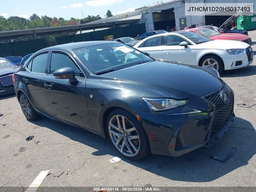 2017 Lexus Is 300 VIN: JTHCM1D20H5017493 Lot: 40165116