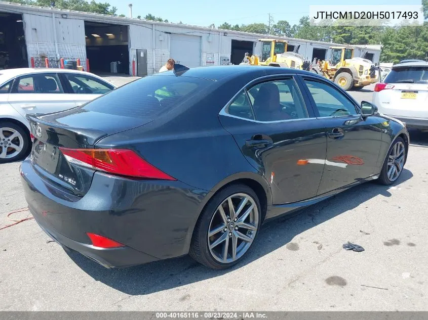 JTHCM1D20H5017493 2017 Lexus Is 300