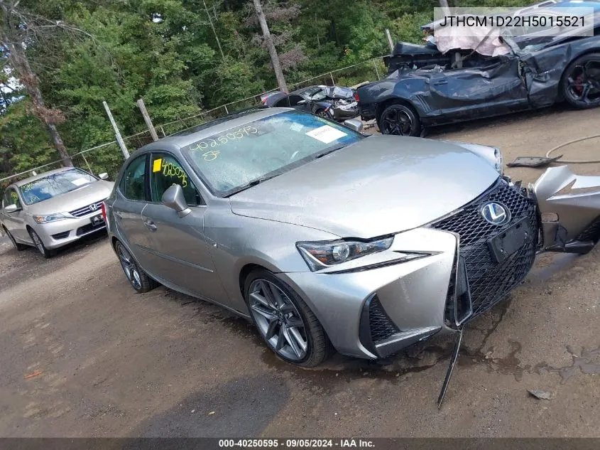 2017 Lexus Is 300 300 VIN: JTHCM1D22H5015521 Lot: 40250595