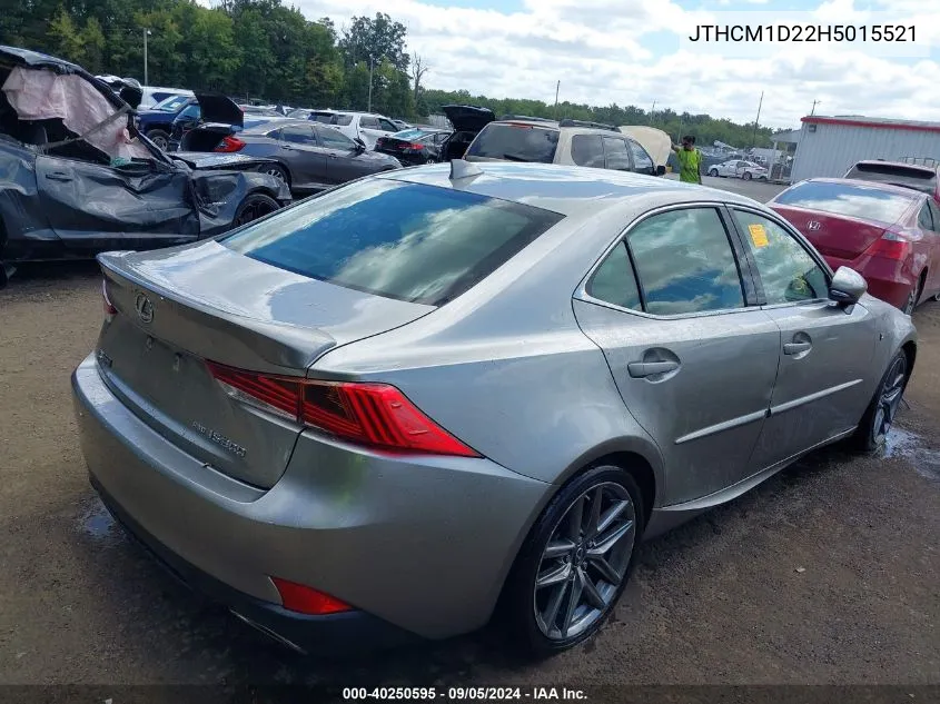 JTHCM1D22H5015521 2017 Lexus Is 300 300